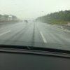 Anreise im Regen